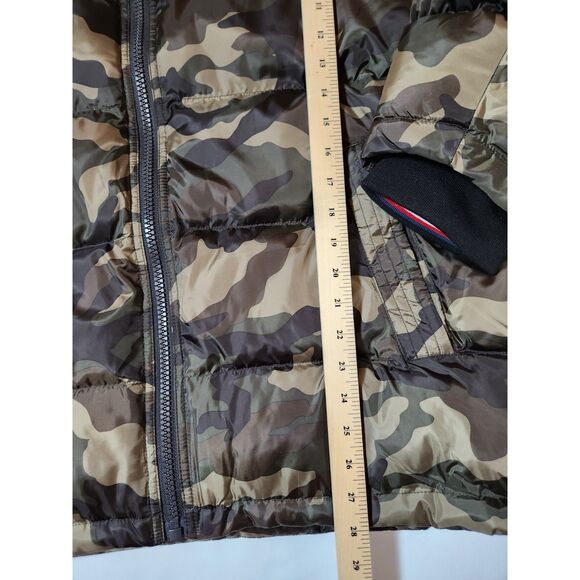 Tommy Hilfiger Men’s 2XL Jacket | Camo Hooded Puffer | New With Tags - Picture 5 of 10